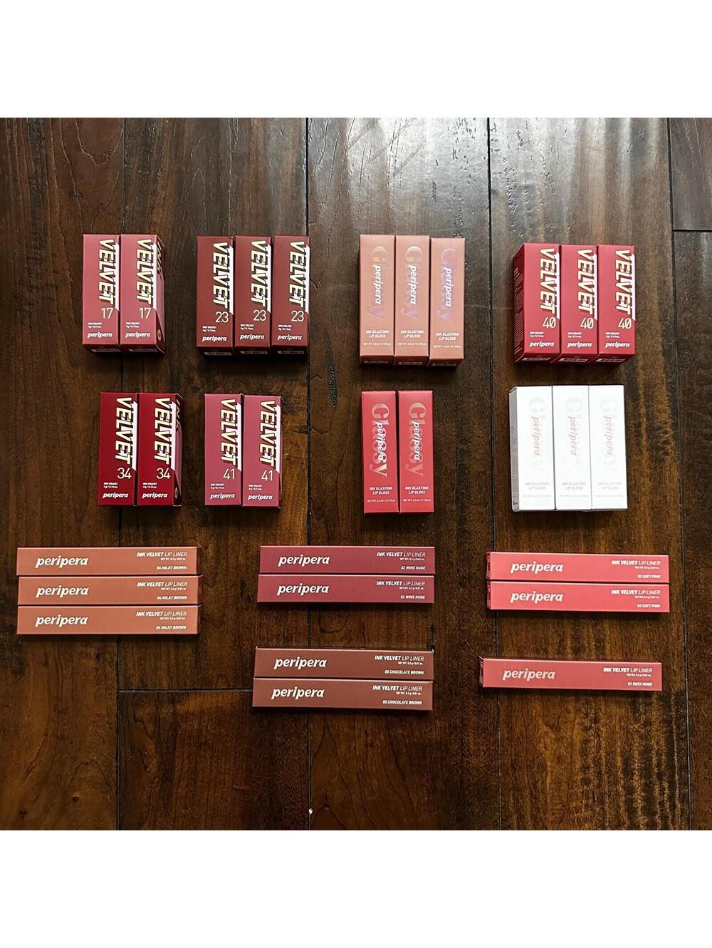 NEW Peripera Ink Velvet Lip Tint Gloss Liner PICK FREE SHIPPING 23 17 40 41
